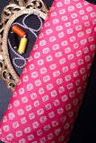 Pink Cotton Silk Fabric