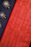Red Brocade Fabric