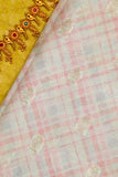 Cream Kora Silk Fabric