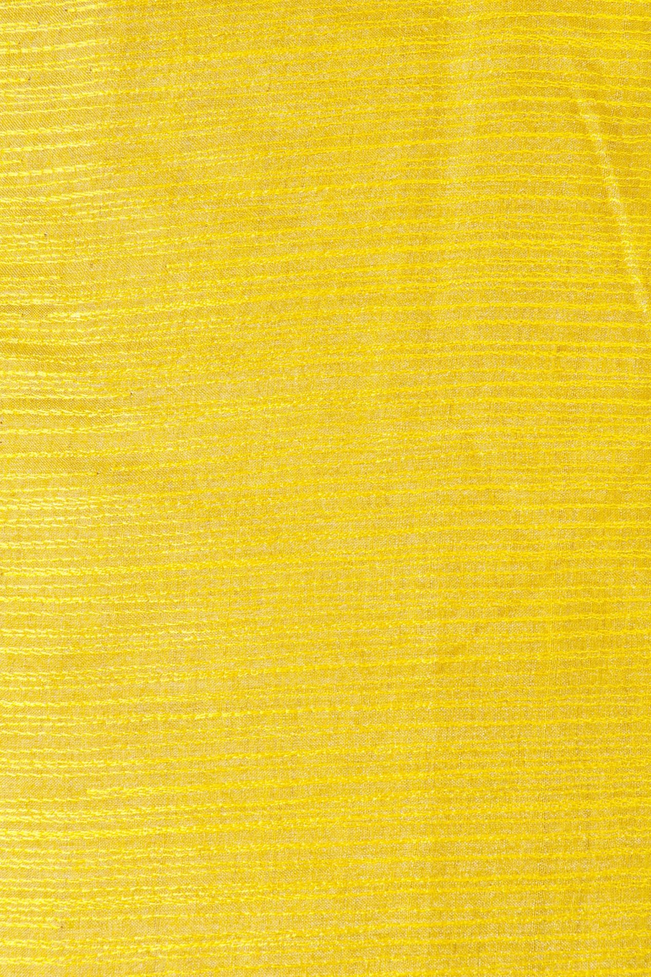 Mustard Munga Silk Fabric