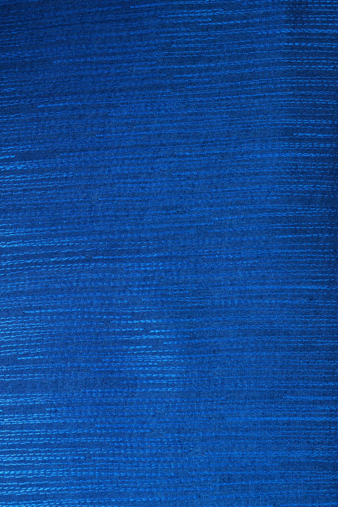 Navy Munga Silk Fabric