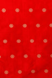 Red Katan Silk Fabric
