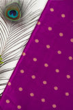 Magenta Katan Silk Fabric