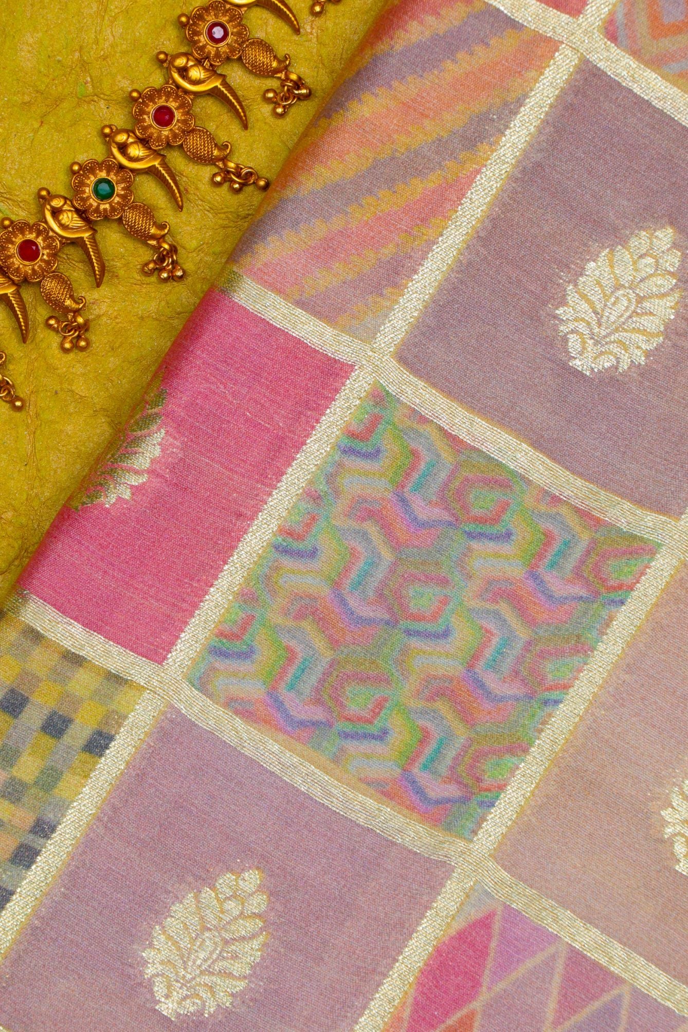 Pink Katan Silk Fabric