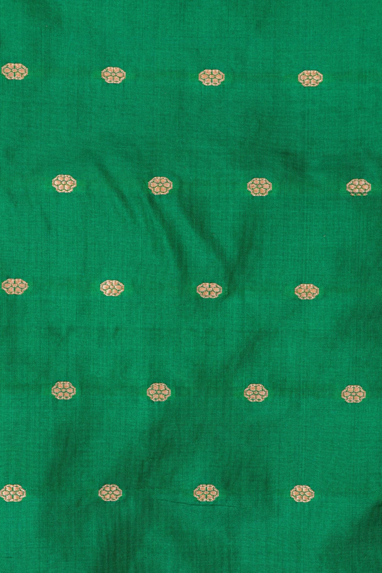 Green Katan Silk Fabric
