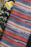 Grey Munga Silk Fabric