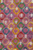 Pink Kora Silk Fabric
