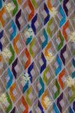 Grey Kora Silk Fabric