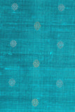 Peacock Blue Katan Silk Fabric