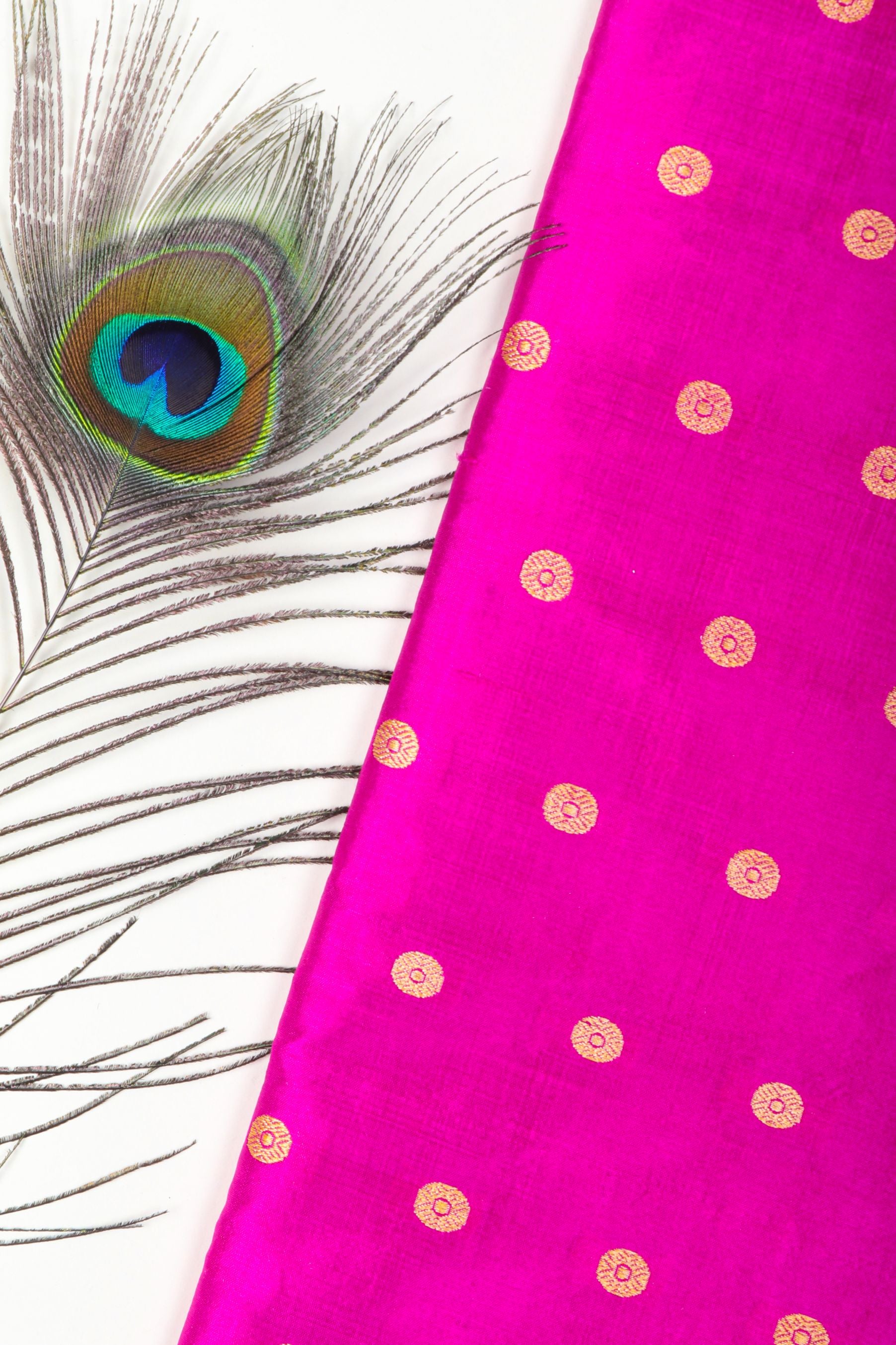 Pink Katan Silk Fabric