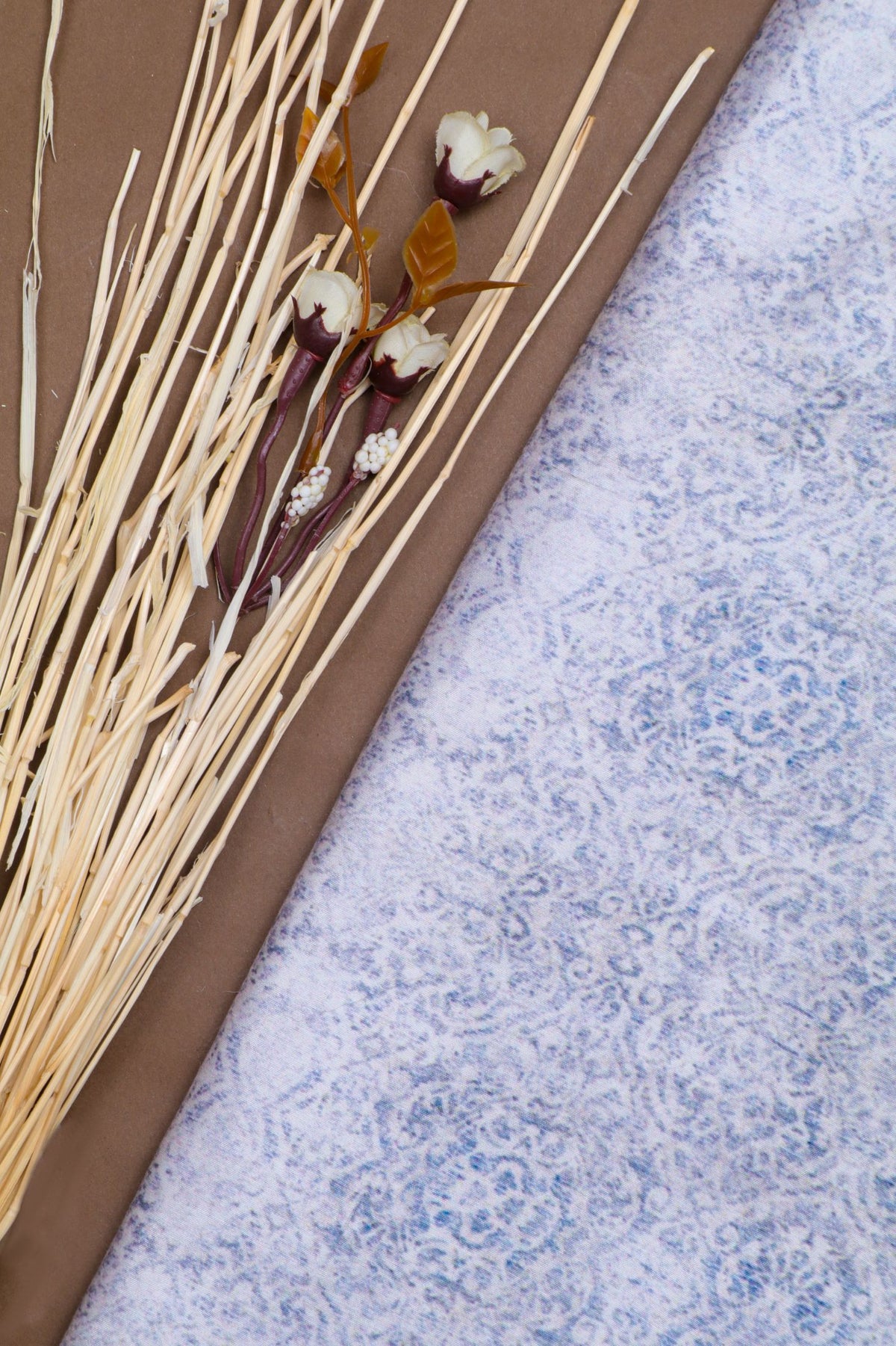 Grey Katan Silk Fabric