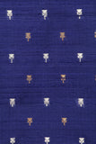 Navy Dupion Silk Fabric