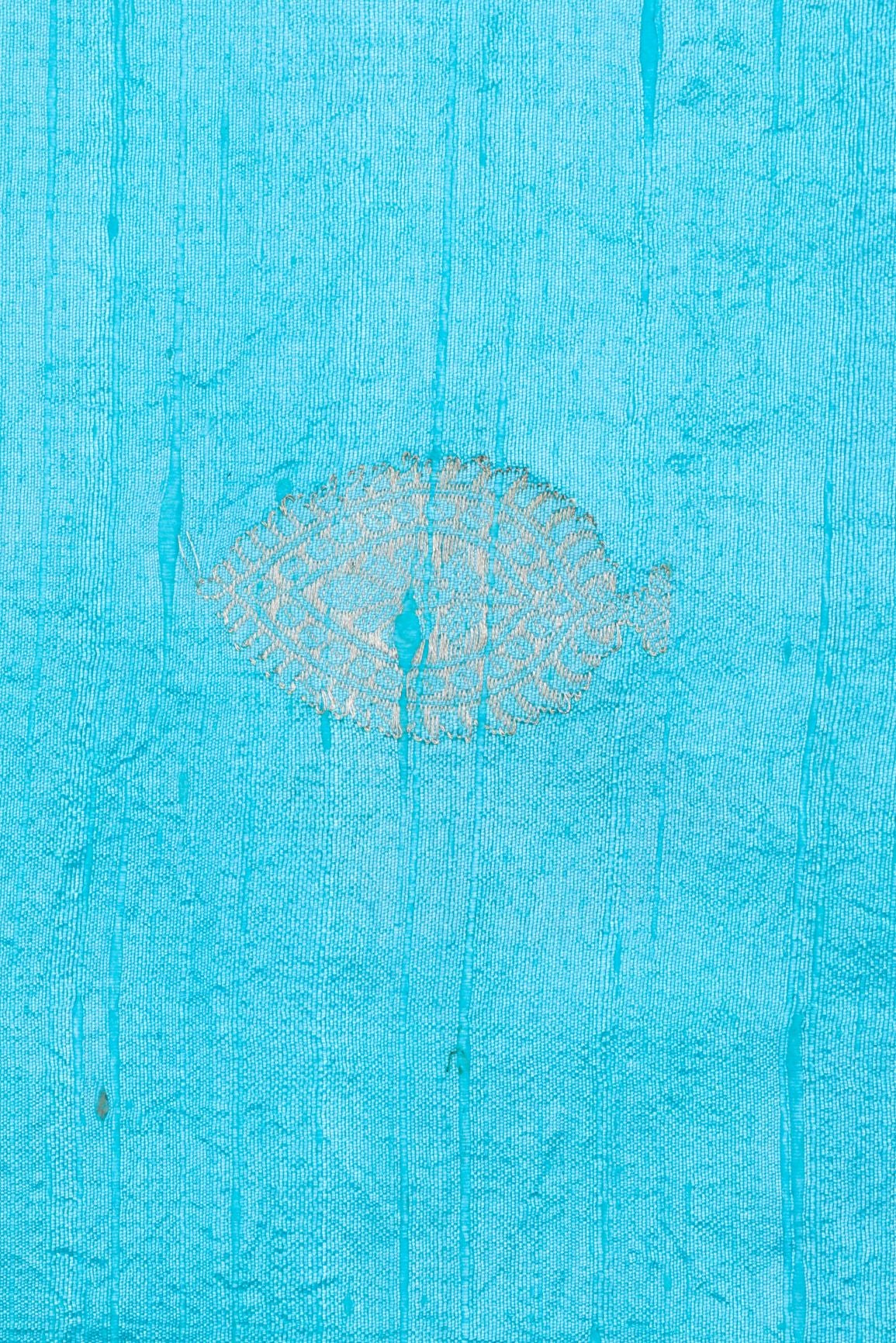 Turquoise Dupion Silk Fabric