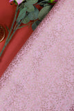 Peach Brocade Fabric