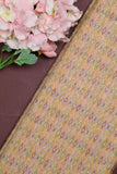 Yellow Munga silk  Fabric