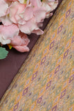 Yellow Munga silk  Fabric