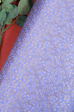 Purple Brocade Fabric
