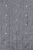 Grey Dupion Silk Fabric