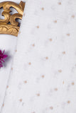 White Dupion Silk Fabric