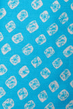 Blue Cotton Silk Fabric
