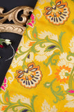 Yellow Broacde Fabric