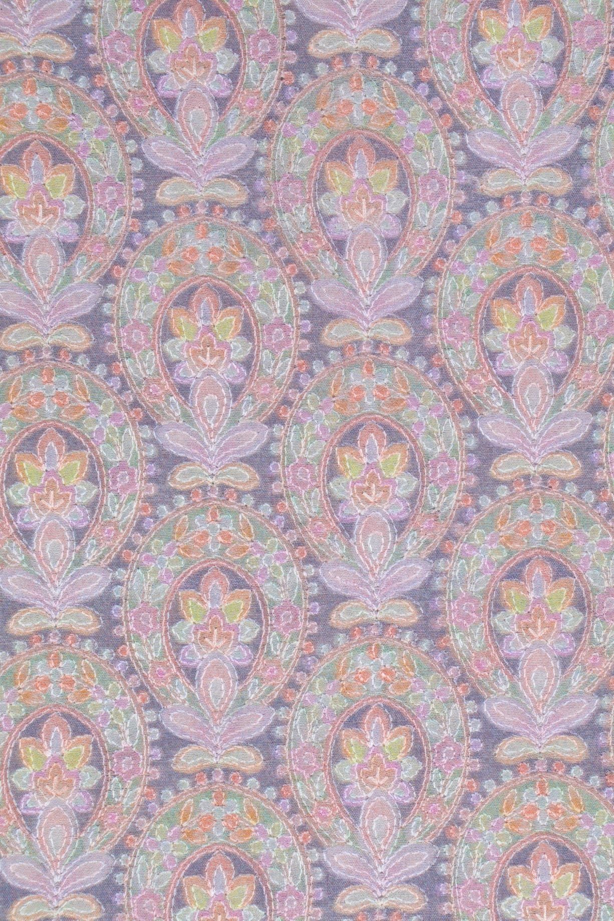 Grey Munga silk  Fabric