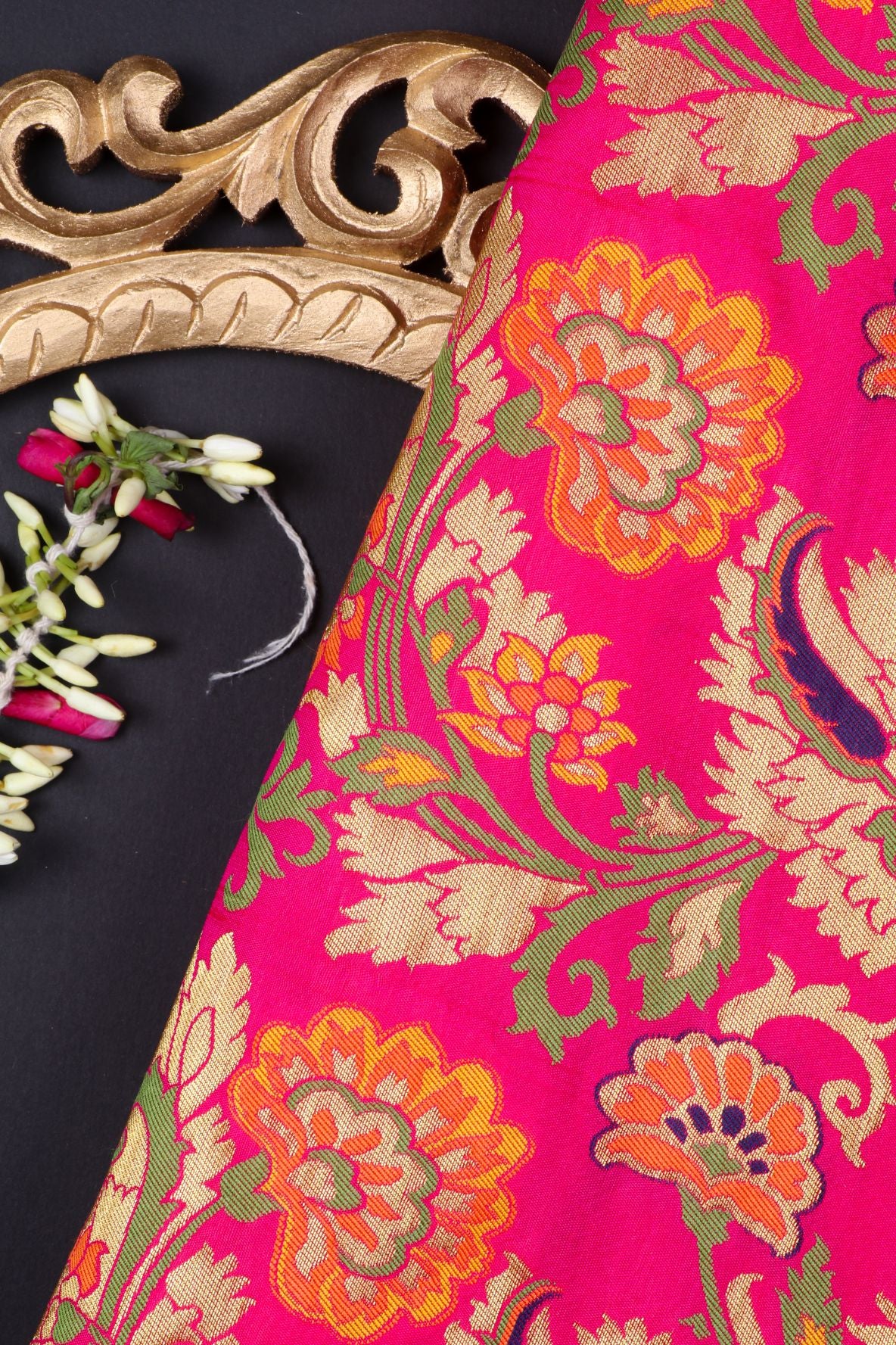 Pink Broacde Fabric